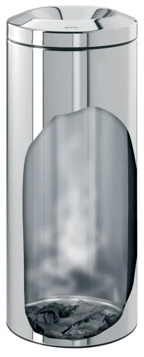 Coș Brabantia Flame Guard 647074, 30 l, Rezistent la foc, Coș interior metalic, Inox, Inox