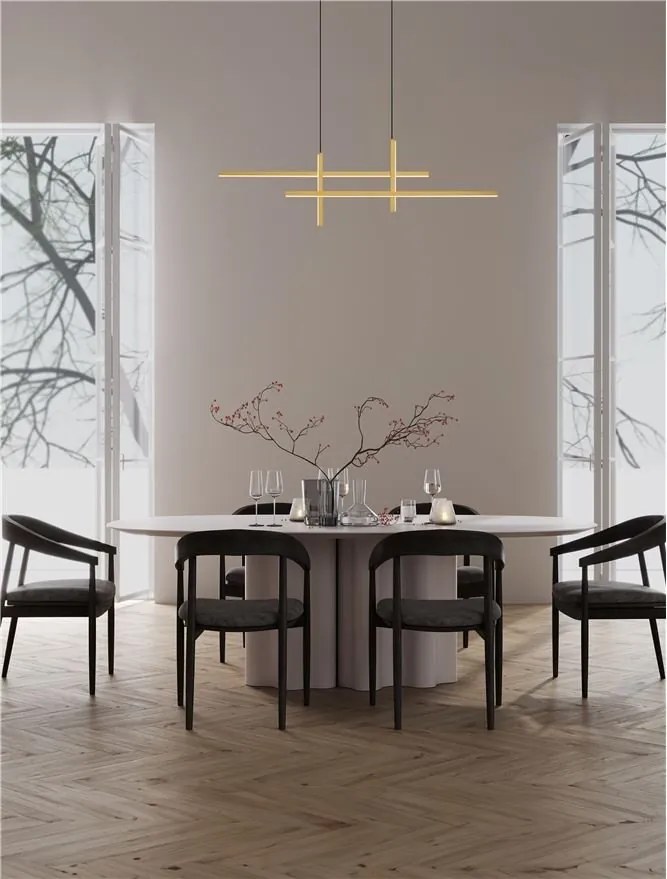 Lustra LED suspendata stil modern minimalist ANTAMA