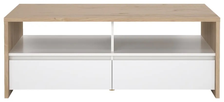 Măsuță de cafea albă-în culoare naturală 60x120 cm Next – Tvilum