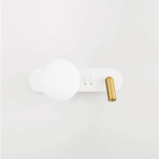 Aplica de perete cu reader LED NOBLE