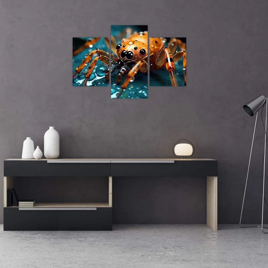 Tablou - Detaliu de păianjen (90x60 cm)