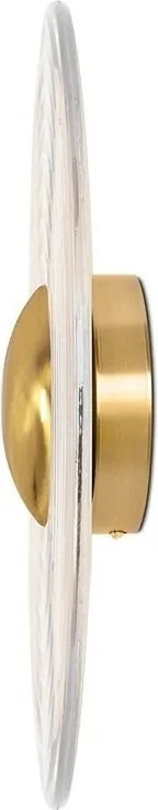 Aplica lumina ambientala LED Onda auriu