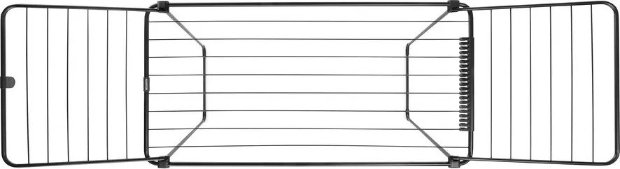 Uscător de rufe negru mat 22 m HangOn Too – Brabantia