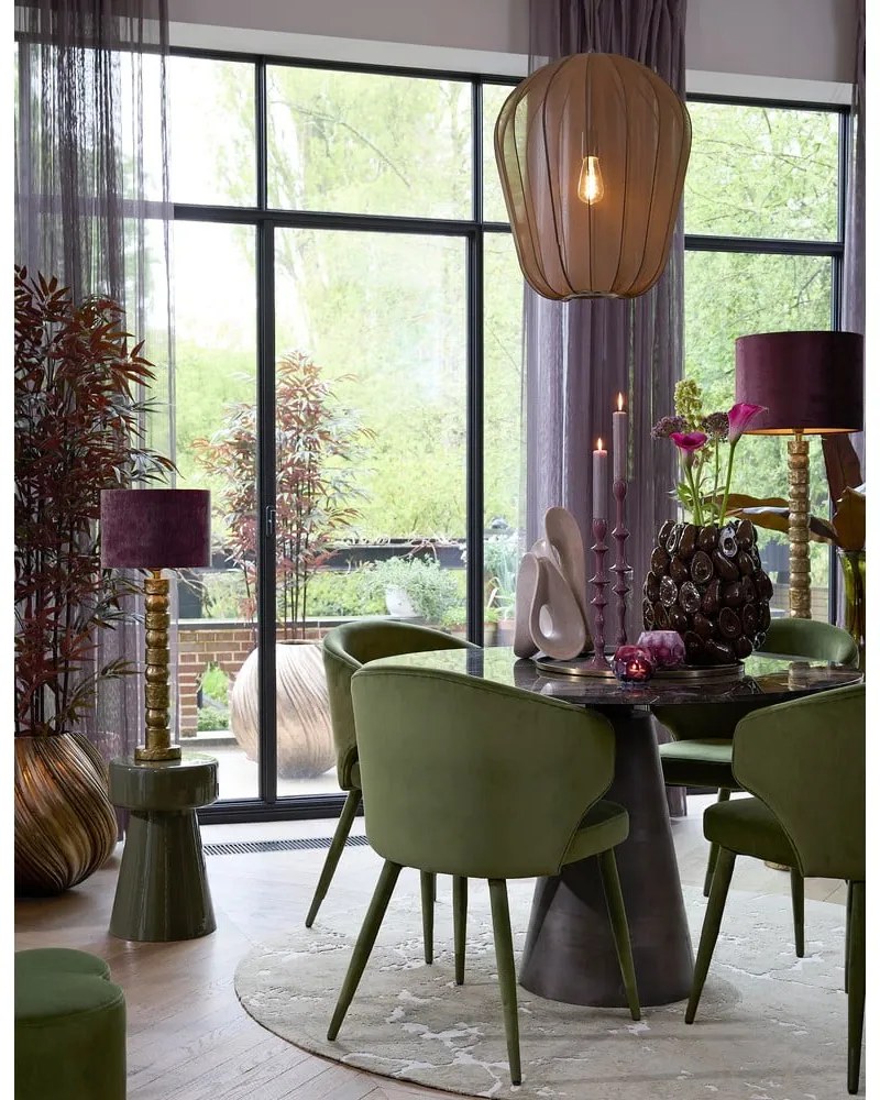 Măsuță auxiliară rotundă din metal ø 29 cm Dakwa – Light &amp; Living