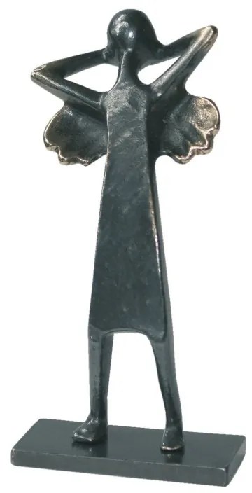 Statueta bronz "Inger relaxat"