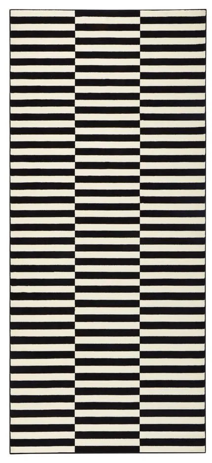Covor negru/crem 80x200 cm Gloria – Hanse Home