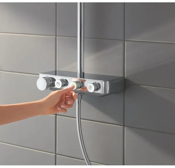 GROHE 26507000 - Sistem de duș EUPHORIA SMARTCONTROL 310 DUO, crom lucios