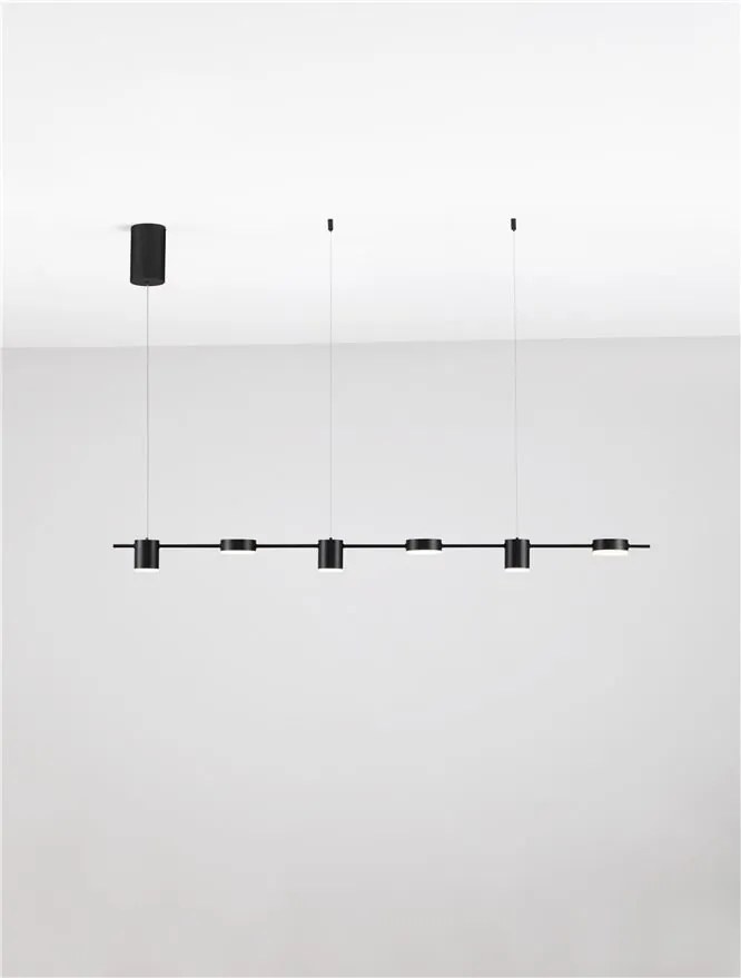 Lustra liniara cu 6 spoturi LED CCT RIAZ