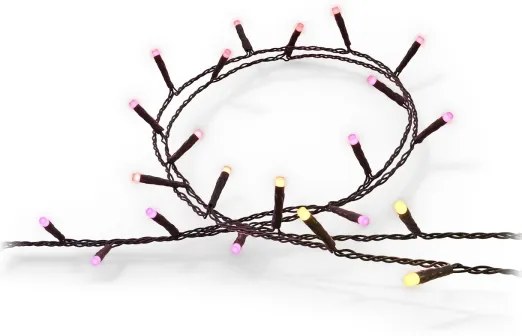 Instalație LED RGBW dimabilă de exterior de Crăciun Philips HUE WACA 250xLED 24,4 m IP54