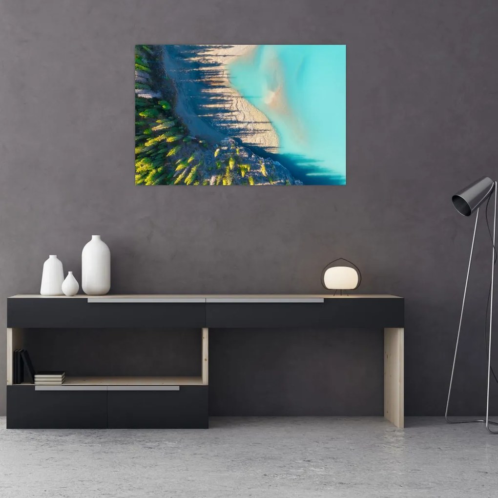 Tablou - Vedere la lac (90x60 cm)