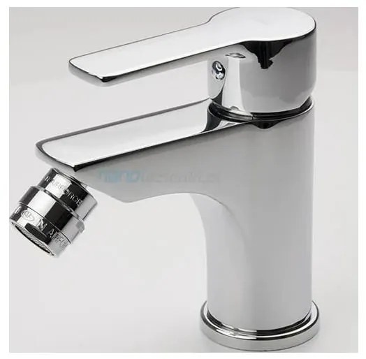 Paffoni - Baterie pentru bideu RED cu ventil de scurgere, crom lucios