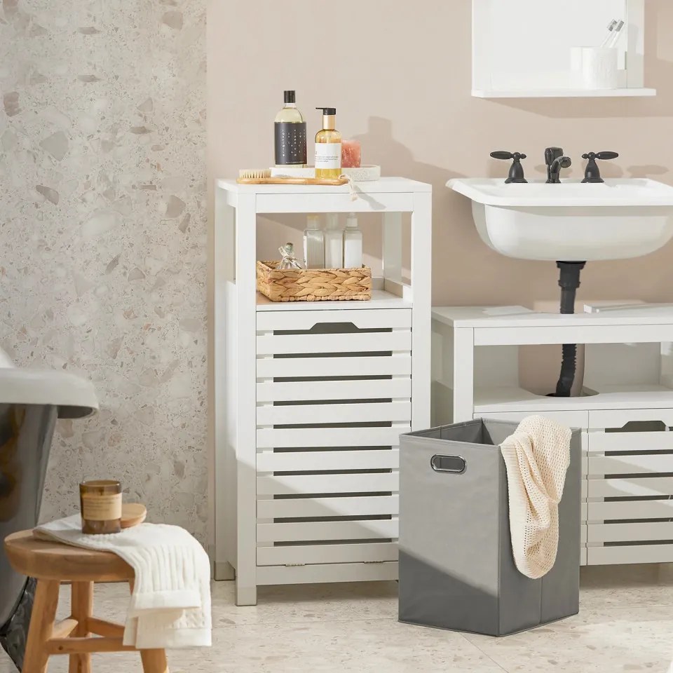 INA3 - Cos de rufe alb - Mobilier Baie INA