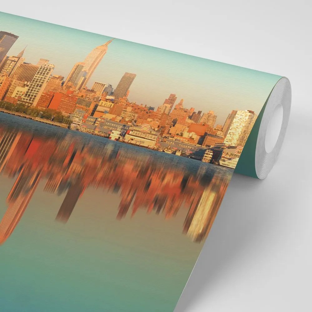 Fototapet reflectarea fermecătoare a New York-ului