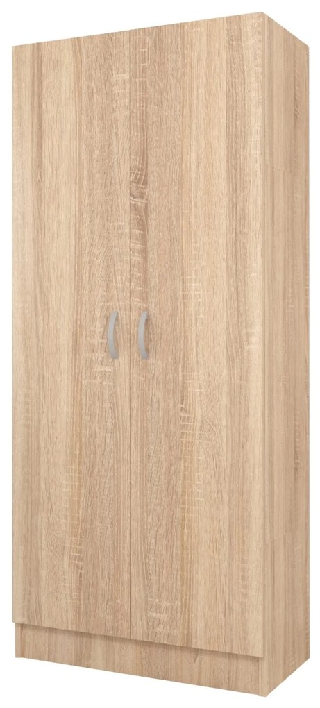 Dulap Remi, 2 Usi, Stejar Sonoma, 80 x 51 x 170 cm