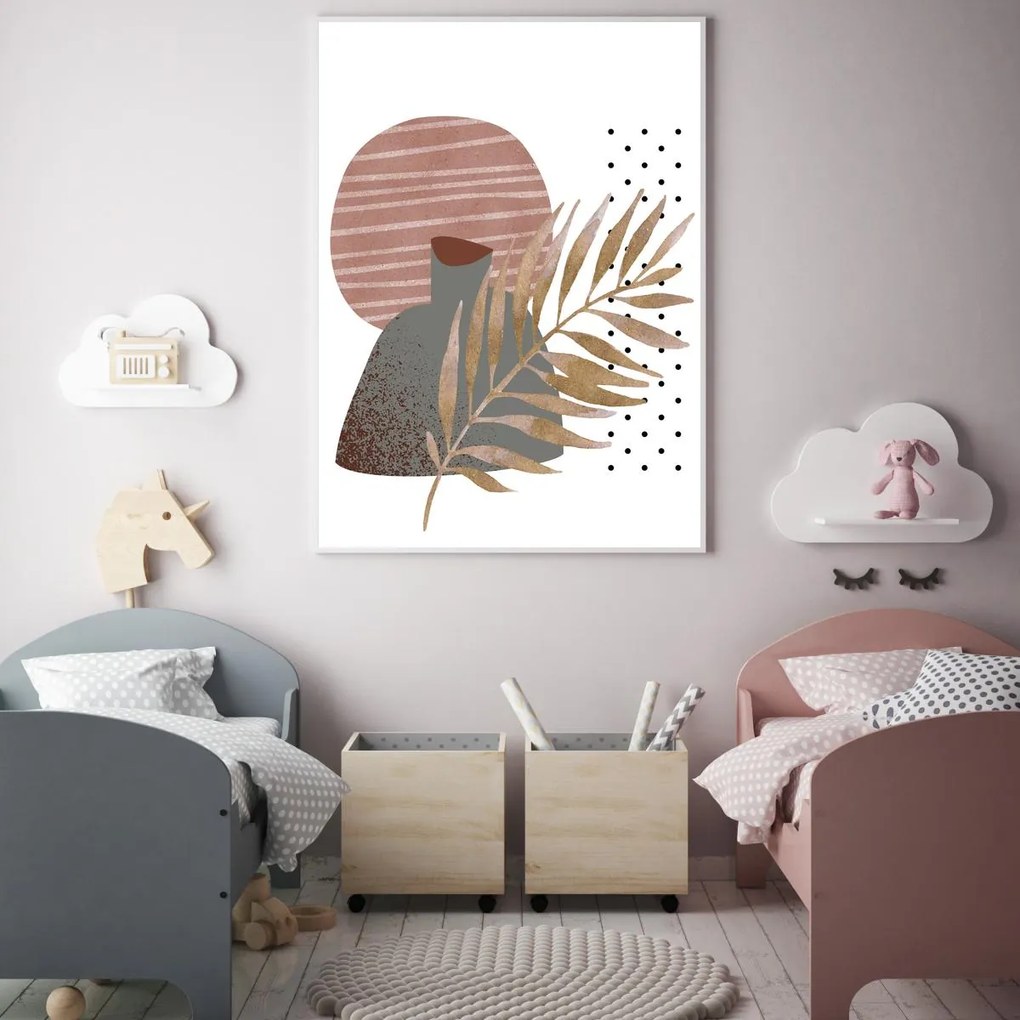 Poster - Abstracție simbolică (A4)