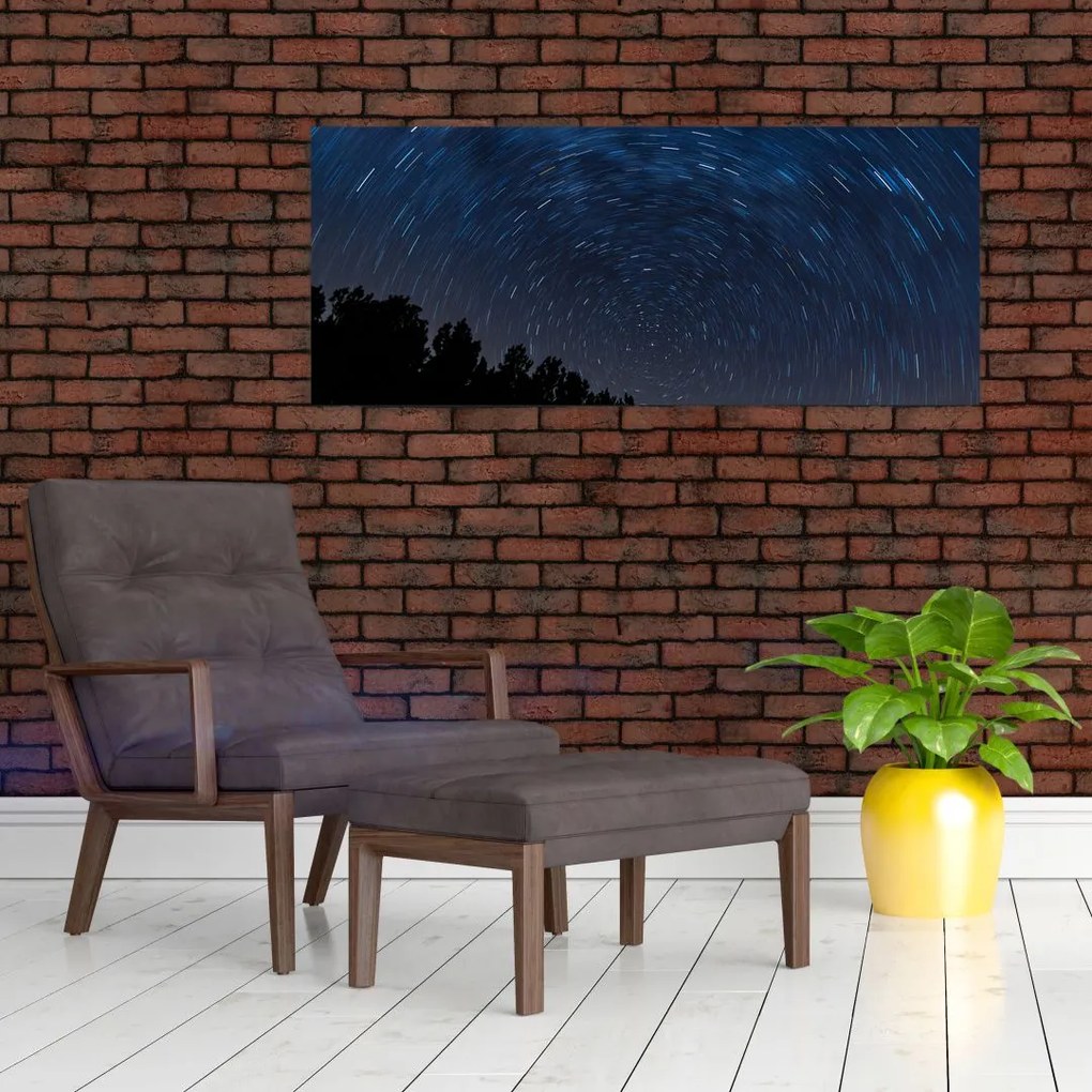 Tabloul cu cerul nocturn (120x50 cm)