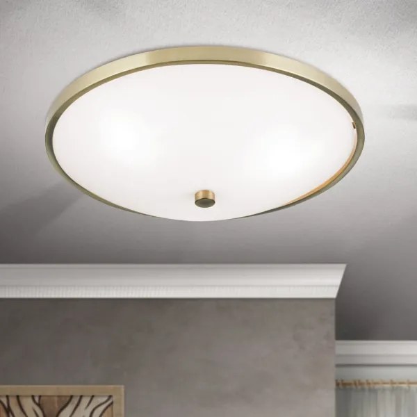 Plafonieră Orion DL 7-531/40 AIDA 3xE27/60W/230V d. 40 cm alamă