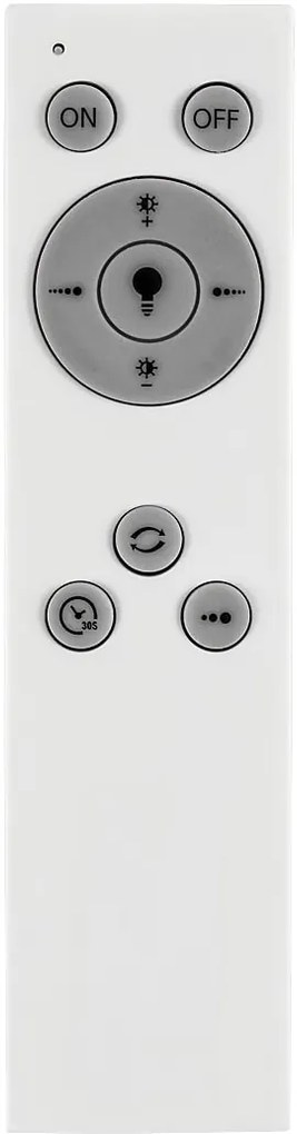 Plafoniera LED cu telecomanda design slim Linden 45,5cm
