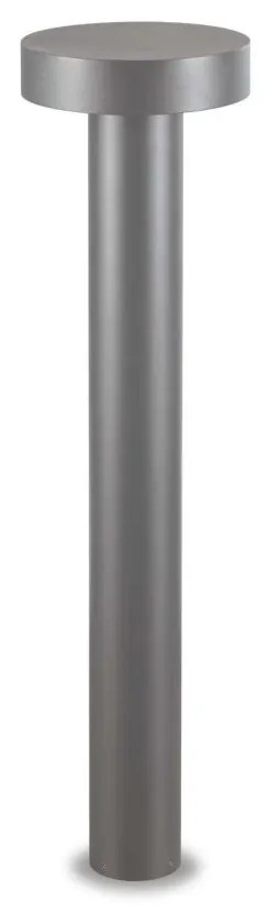 Stalp iluminat exterior design modern TESLA PT4 H80 ANTRACITE