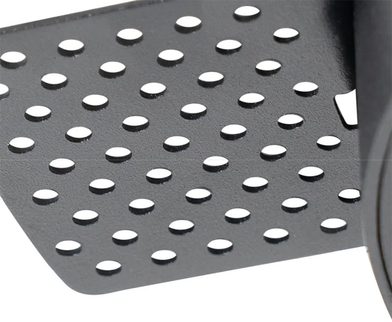 Spot modern îngropat negru GU10 AR70 rotund fără cadru - Oneon