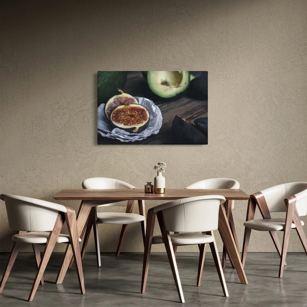 Tablou cu fistic și avocado (90x60 cm)