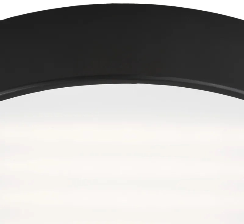 Plafoniera moderna design circular DARLING 45cm negru