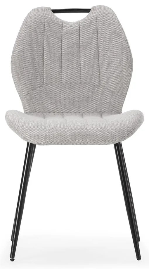 Scaune de dining gri-deschis 4 buc. Muli – Marckeric