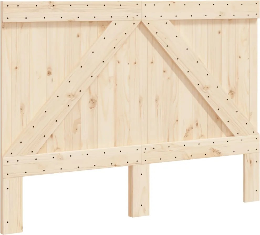 vidaXL Tăblie de pat, 140x104 cm, lemn masiv de pin