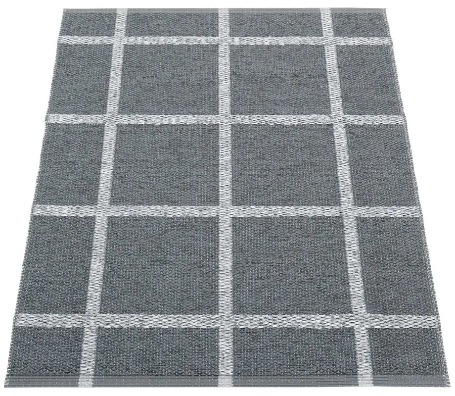 Covor pentru exterior și interior gri antracit 70x100 cm Ada Granit – Pappelina