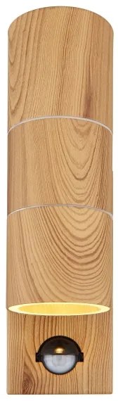 Aplică de exterior cu senzor STYLE 2xGU10/35W/230V IP44 Globo 3201-2WS