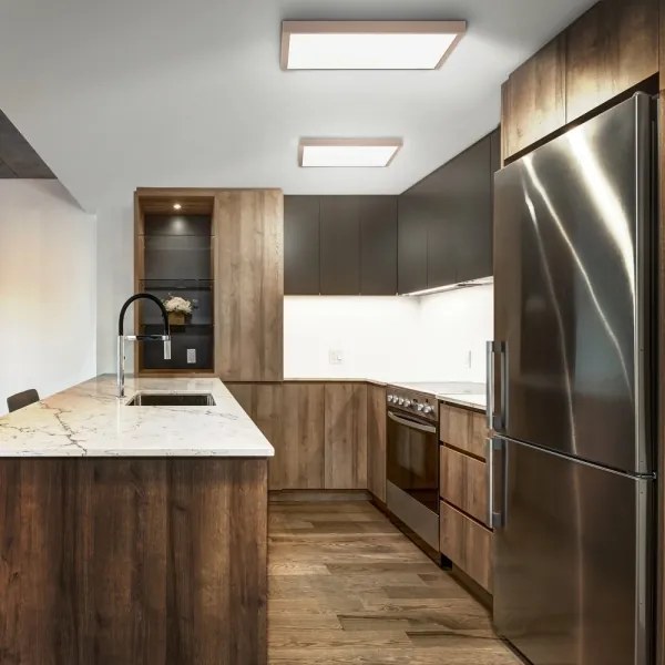 Brilagi - LED Plafonieră pentru baie FRAME LED/50W/230V 60x60 cm IP44 bej