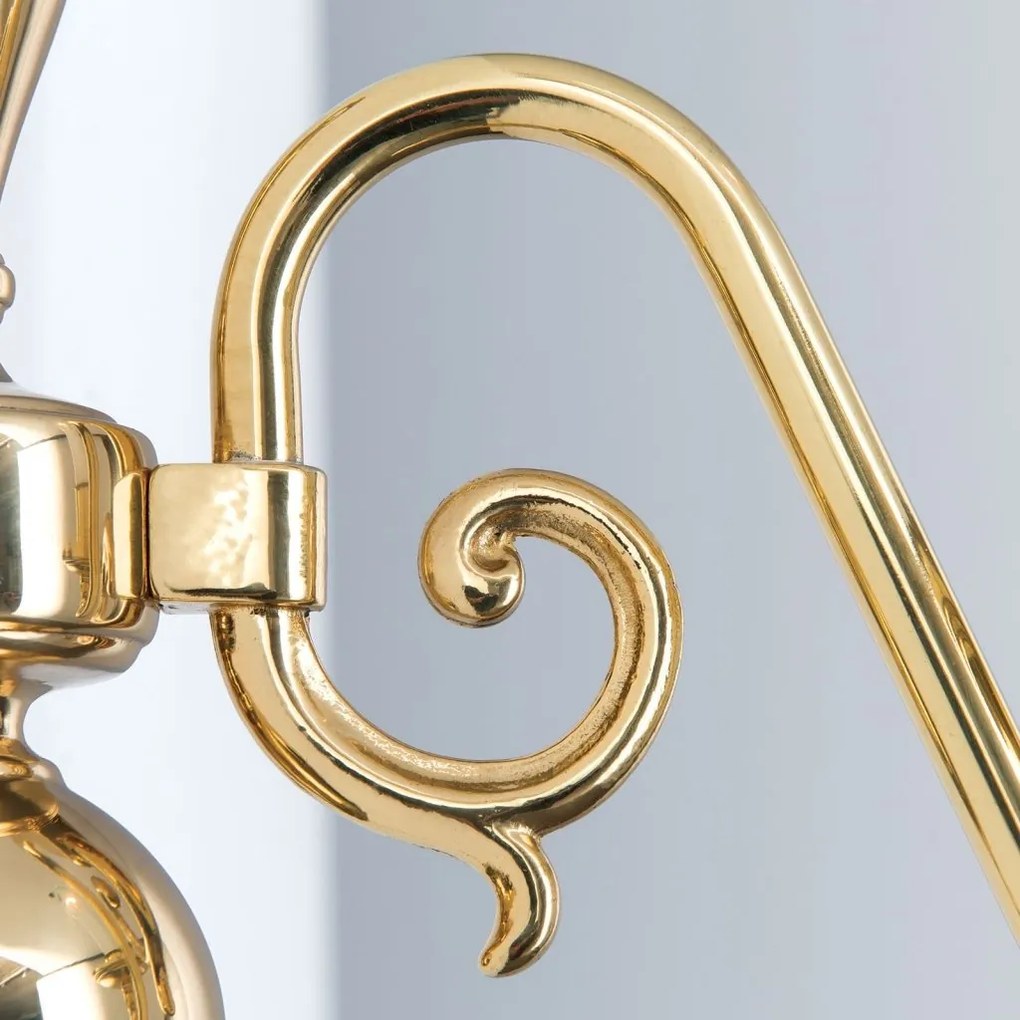 Aplica de perete design clasic FLAMISCH, alama lucioasa