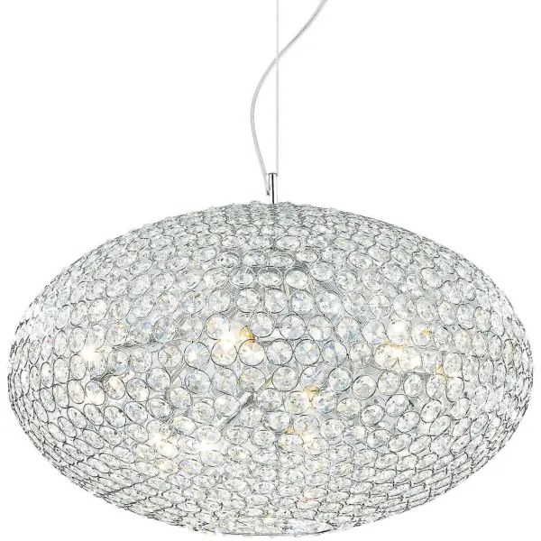 Lustră de cristal pe cablu Ideal Lux ORION 12xE14/40W/230V