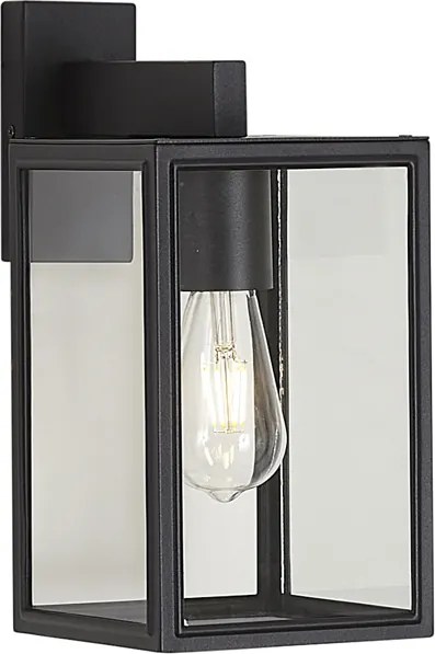 Lampă industrială de exterior de perete gri închis IP44 - Sutton Down