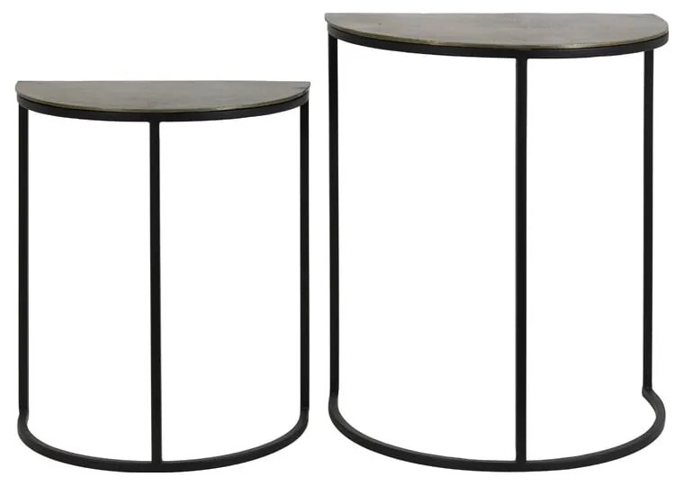 Măsuțe auxiliare 2 buc. 30.5x46 cm Peto – Light &amp; Living