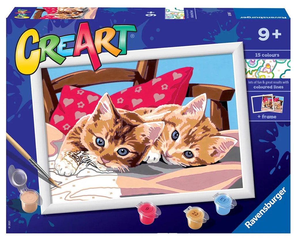 PICTURA PE NUMERE - PISICUTE - RAVENSBURGER (RVSPBN28938)