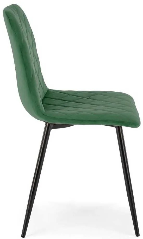 Scaun de bucătărie Sadie, verde închis