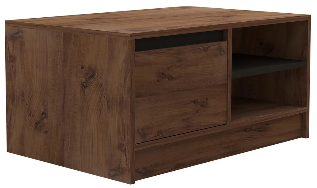 Set mobilier living Murenella (Pin atlantic + antracit). 1107144