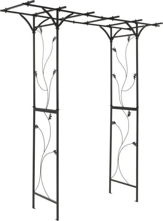 Garth Pergolă arcuită de grădină, 220 x 198 x 70 cm