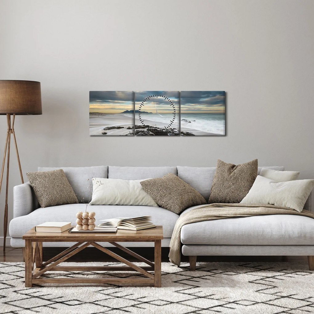 Tablou - Robben Island (cu ceas) (90x30 cm)