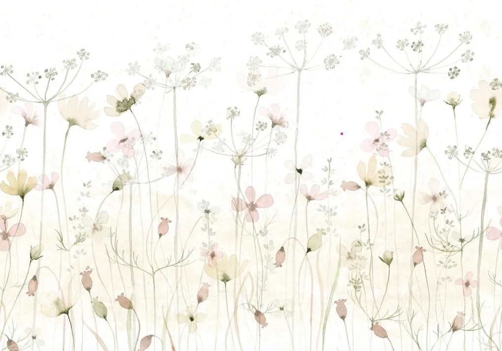 Fototapet, Dreamy Meadow, Pastel, Rebel Walls