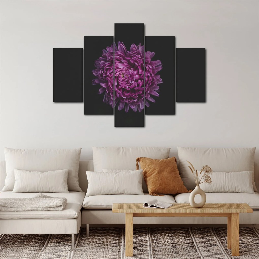 Tablou cu floare violetă (150x105 cm)