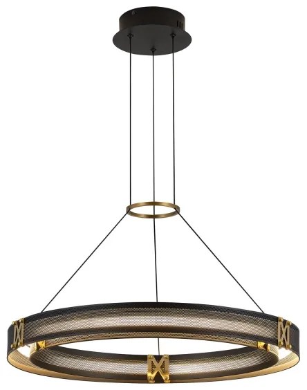 Lustră LED pe cablu LED/33W/230V 3000K 62x120 cm