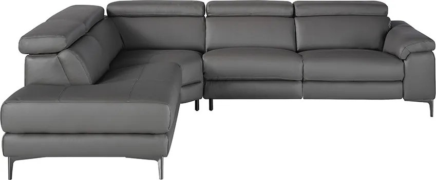 Coltar stanga design italian LUX tapitat cu piele naturala Alfredo