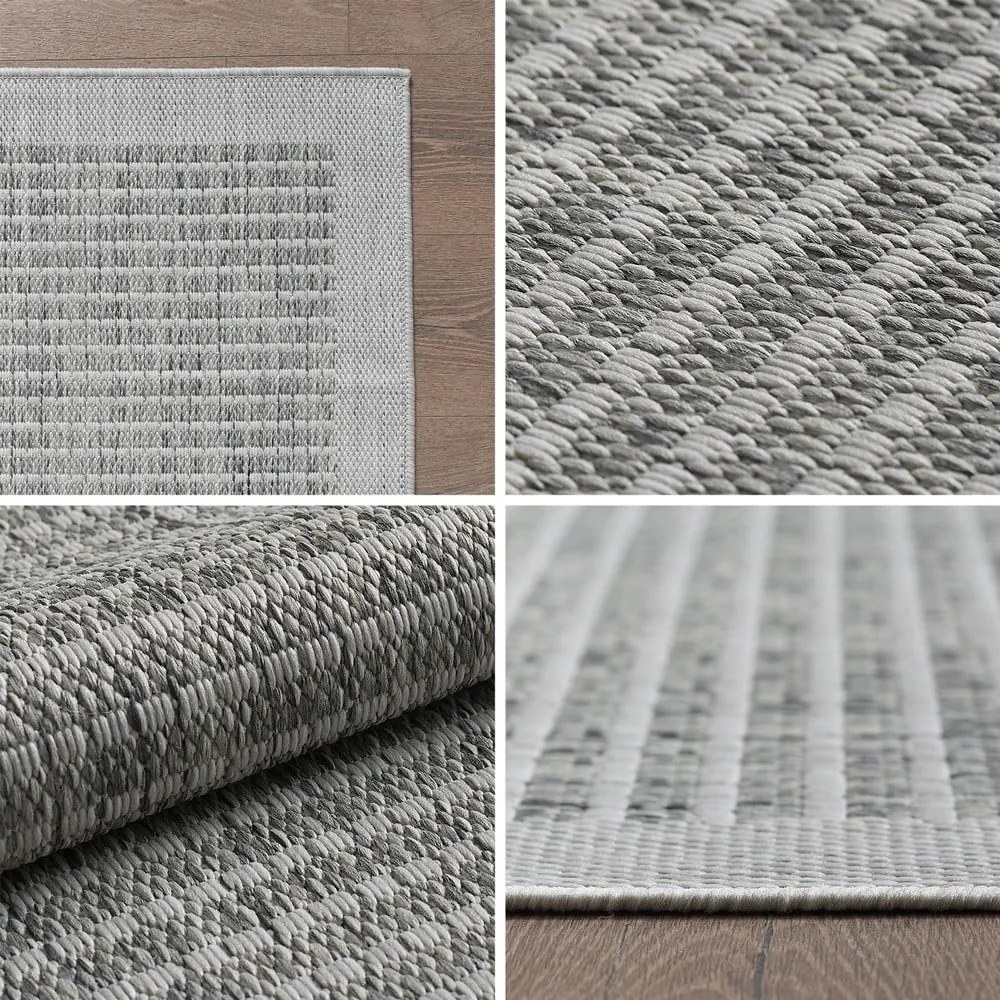Covor de exterior gri 140x200 cm Giza – Ayyildiz Carpets