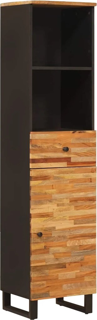 vidaXL Dulap de Baie cu sertar Stejar Artizanal 38 x 33 x 160 cm