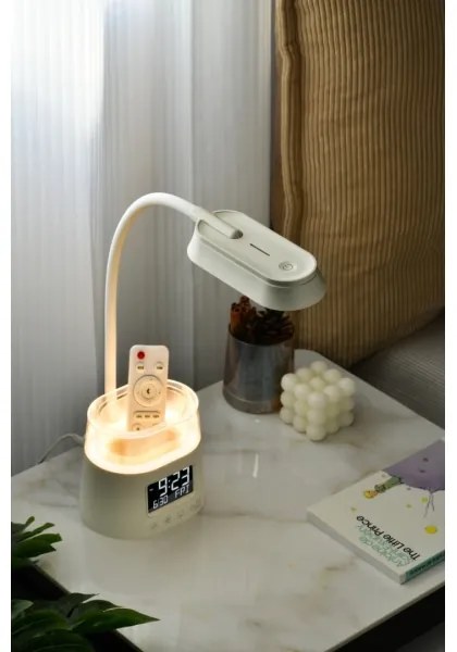 Lampă LED RGBW de masă cu suport de creioane Immax 08980L FALCON LED/10W/5V