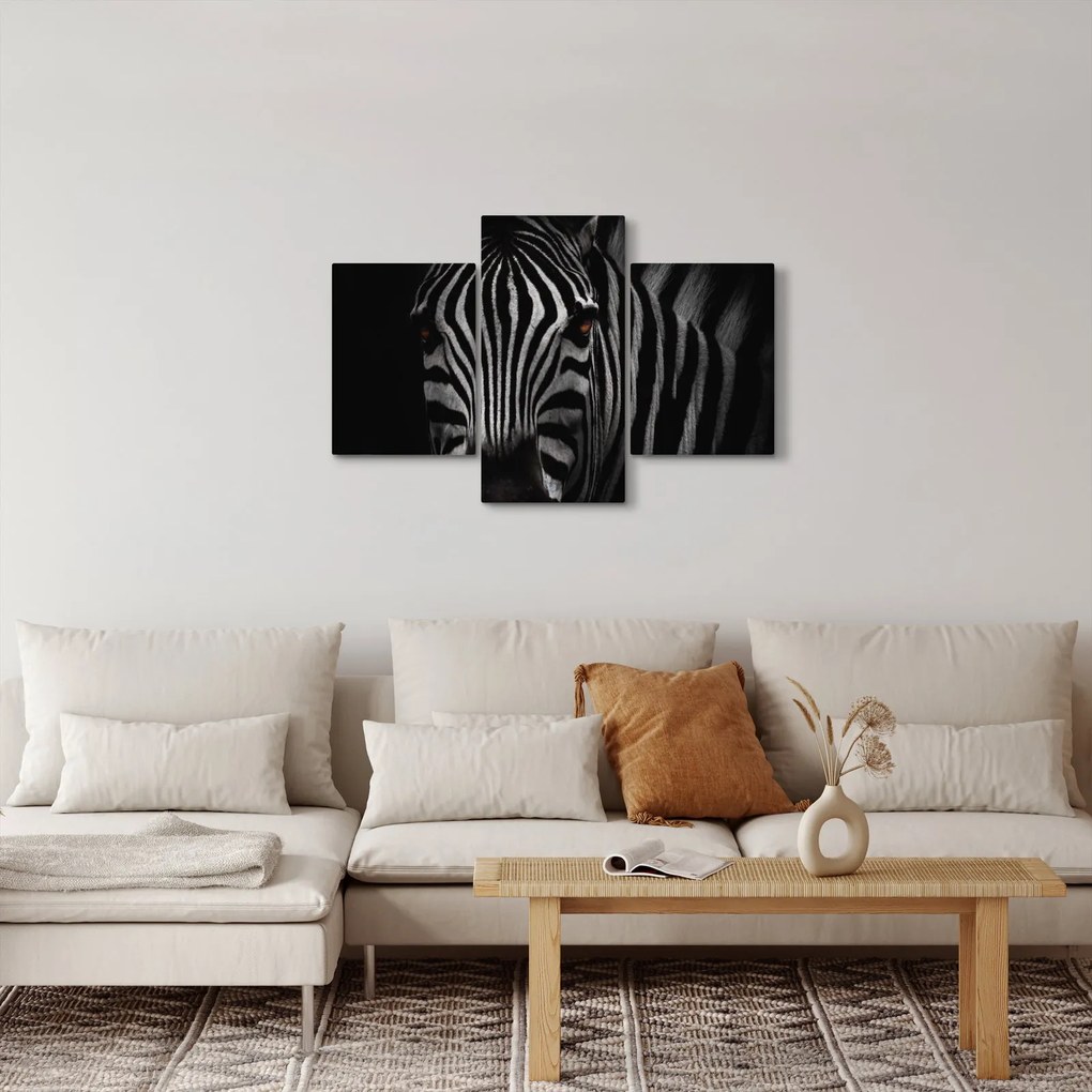 Tablou cu zebră (90x60 cm)