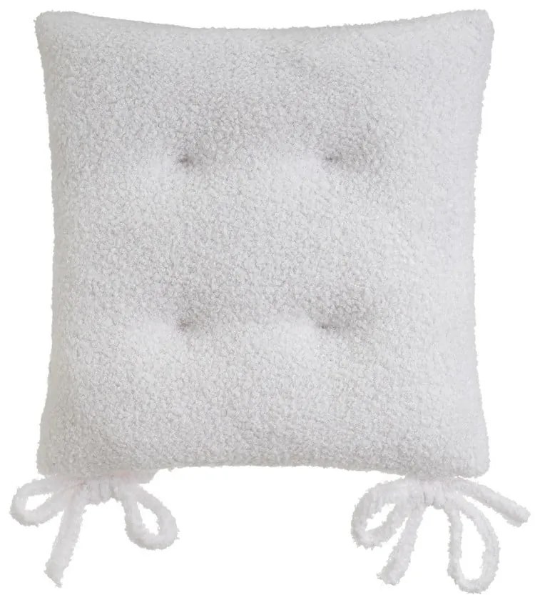 Pernă de scaun din sherpa 40x40 cm Sherpa Bouclé – Casa Selección