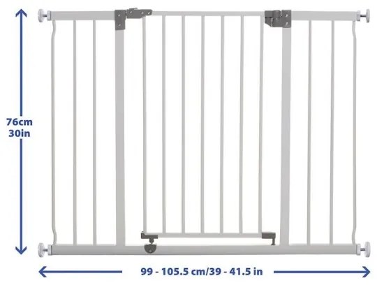 Barieră de siguranță LIBERTY 99-105,5 cm Dreambaby